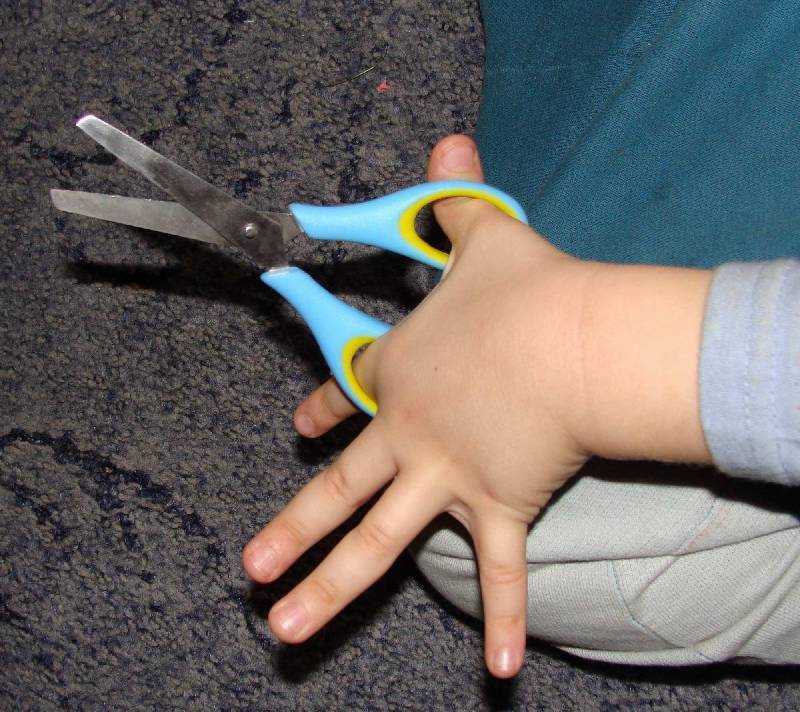 Как правильно держать ножницы детям? как ребенка научить пользоваться ножницами? - parentchild.ru