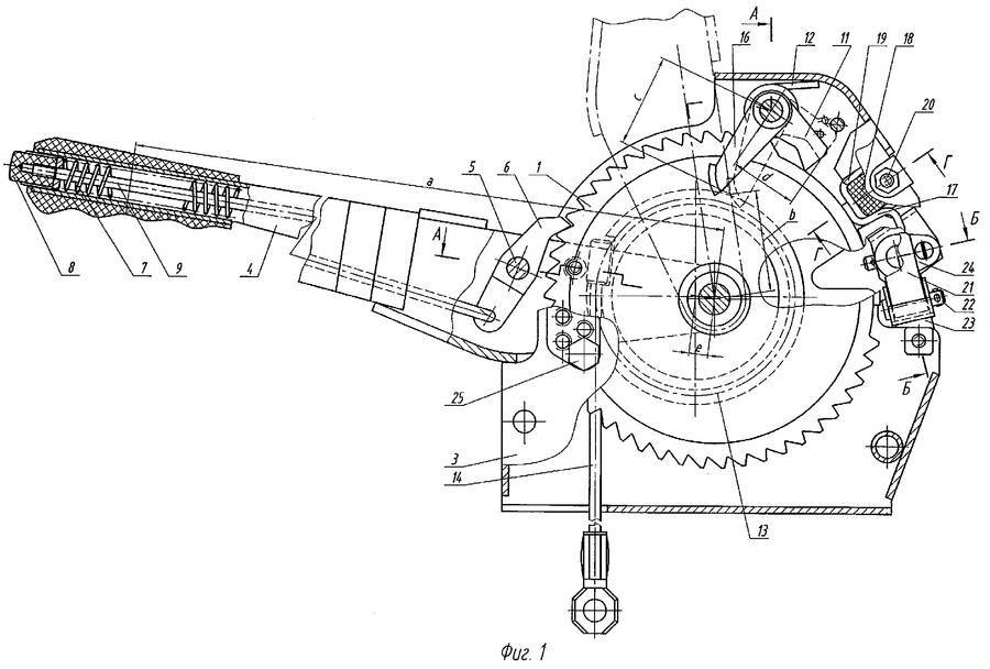 Храповой механизм чертеж