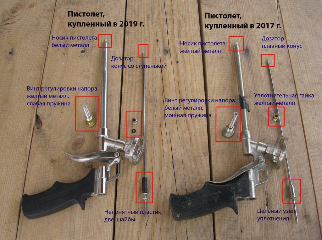 Как пользоваться пистолетом для пены — устройство, виды, выбор и ремонт – мои инструменты
