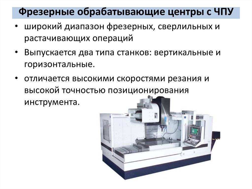 Типы фрезерных станков. Классификация фрезерных станков по металлу. Принцип обработки фрезерного станка с ЧПУ. Станки с ЧПУ презентация. Горизонтально-фрезерный обрабатывающий центр принцип работы.