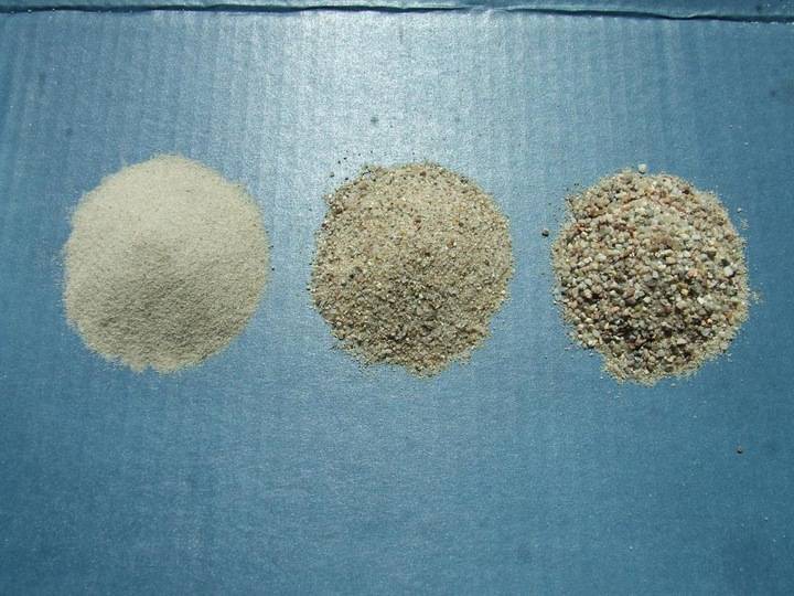 Песок для пескоструйного аппарата и его аналоги