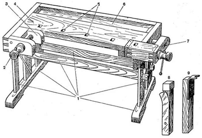 Столярный верстак своими руками – подробный чертеж и инструкция