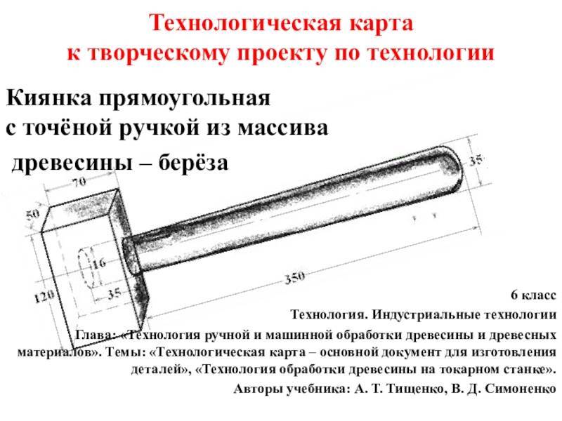 Молоток творческий проект