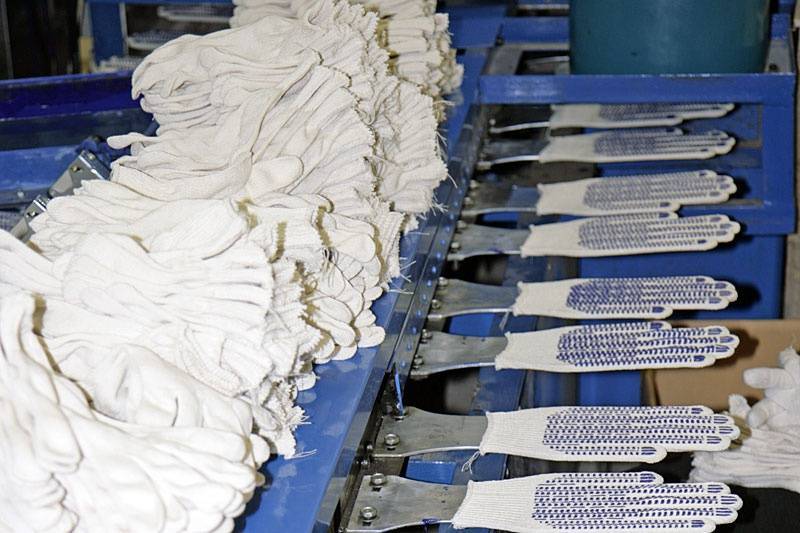 Автомат вязальный перчаточный:производство перчаток хб как бизнес
