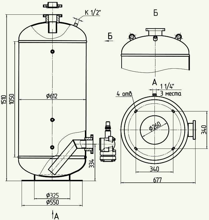 Воздушный ресивер для компрессора: назначение, выбор, изготовление