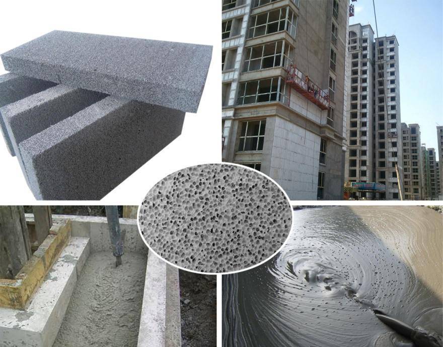 Ячеистые бетоны: описание,фиды,фото,свойства,применение,видео - строительные материалы