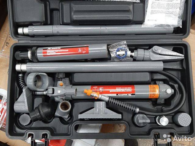Гидравлика для кузовного ремонта: растяжки и комплекты оборудования для рихтовки авто