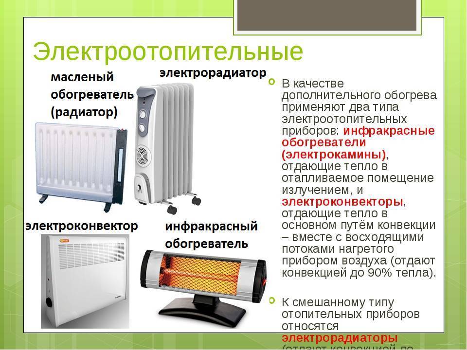 Отопление электроприборами: преимущества системы