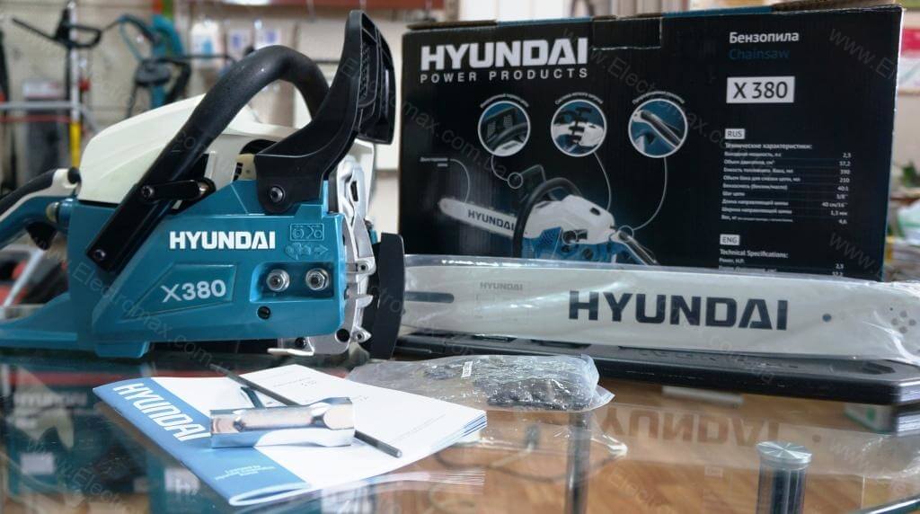 Бензопилы hyundai: обзор модельного ряда