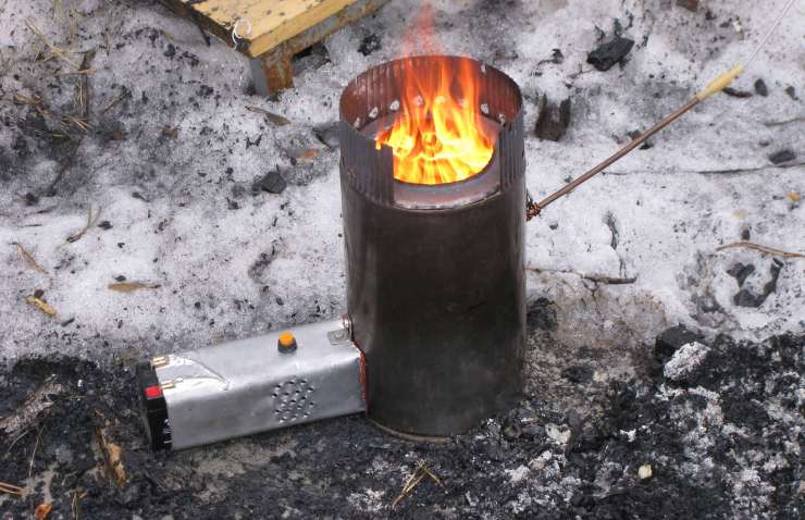Чудо-печь на солярке для отопления гаража своими руками: 3 варианта
