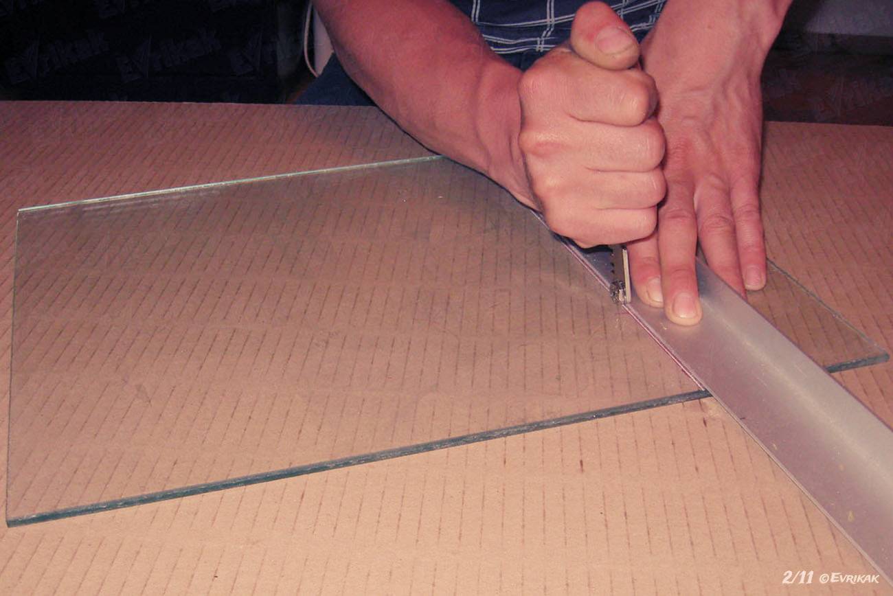 Как разрезать старое стекло. разрезаем стекло в домашних условиях: как правильно резать? обзор