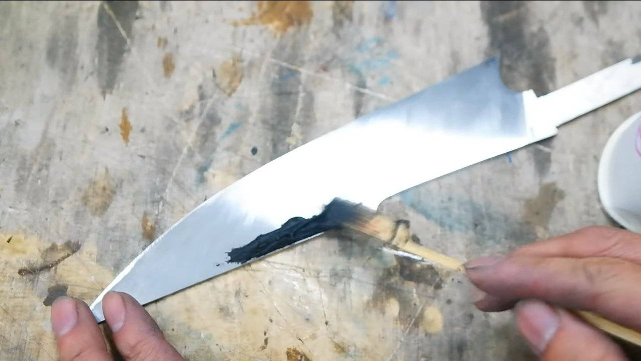 Как сделать из пилы нож. делаем нож из полотна рамной пилы с латунной заливкой, справится даже новичок