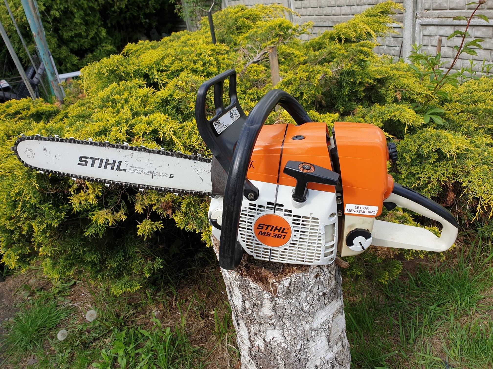Бензопила stihl ms 361 — надежная помощница опытного мастера