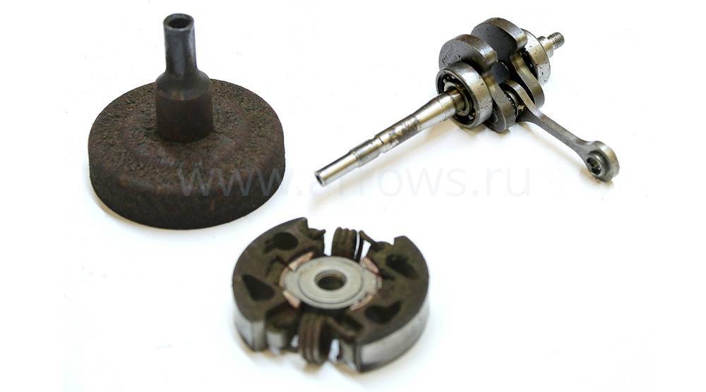 Замена поршневой группы бензокосы echo srm-22ges