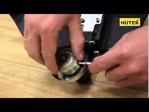 Как снять триммерную головку с электротриммера