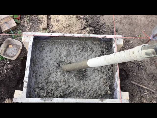 Как сделать из перфоратора вибратор для бетона