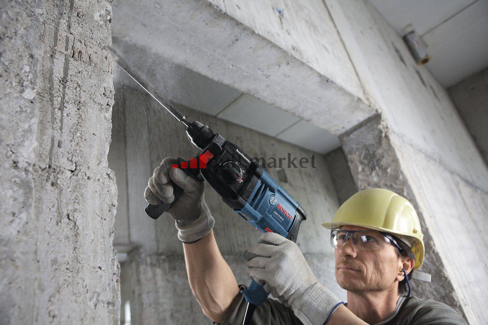 Как просверлить бетонную стену