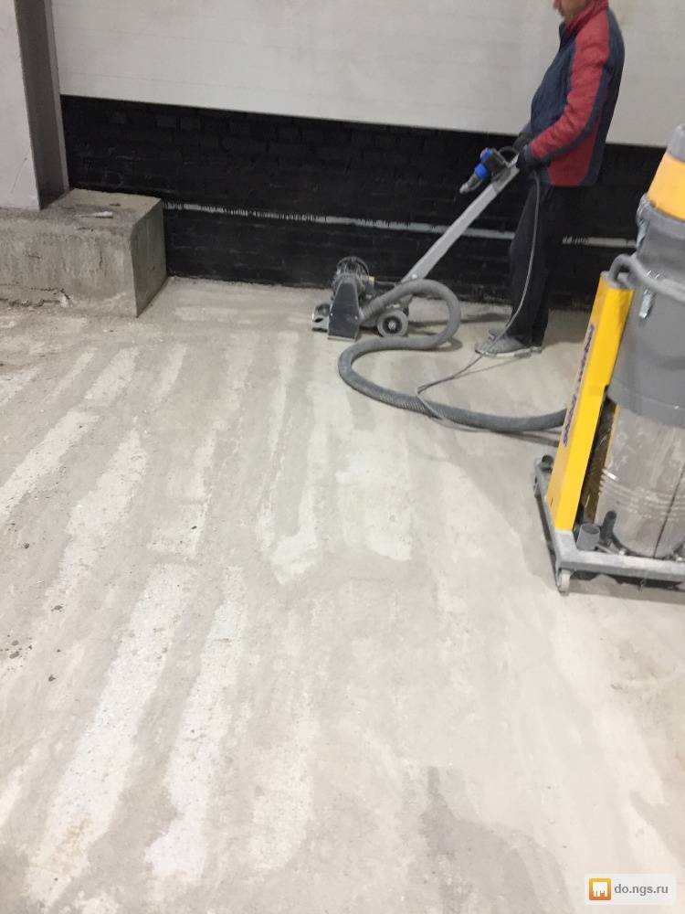 Как и чем шлифовать бетонный пол?