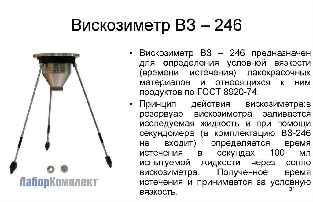 Как определить вязкость краски по din своими руками: таблица значений