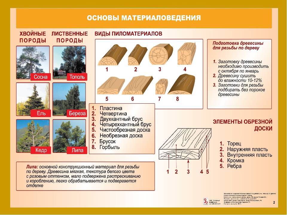 Классификация и стандартизация древесных материалов и лесной продукции