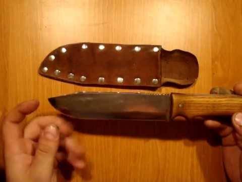 Нож из рессоры своими руками