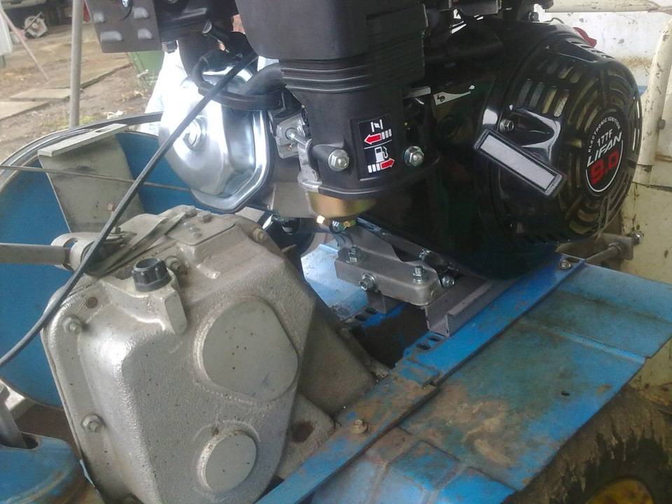 Установка двигателя lifan на мотоблок агро • auramm.ru