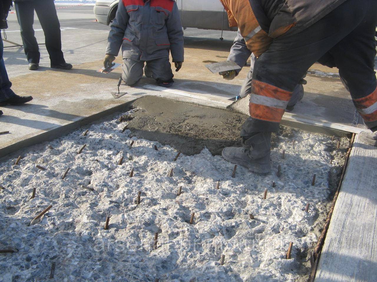 Что такое литой бетон
