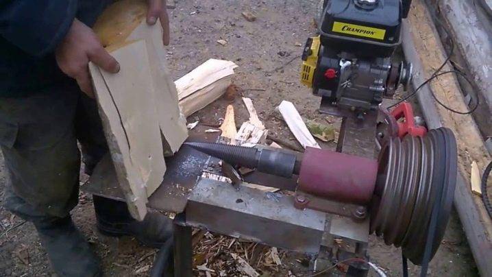Чертежи и инструкция по изготовлению дровокола своими руками