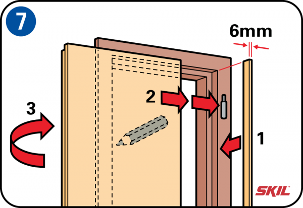 Как обрезать двери из пвх или дсп в домашних условиях, если ваш размер проема не соответствует стандарту?