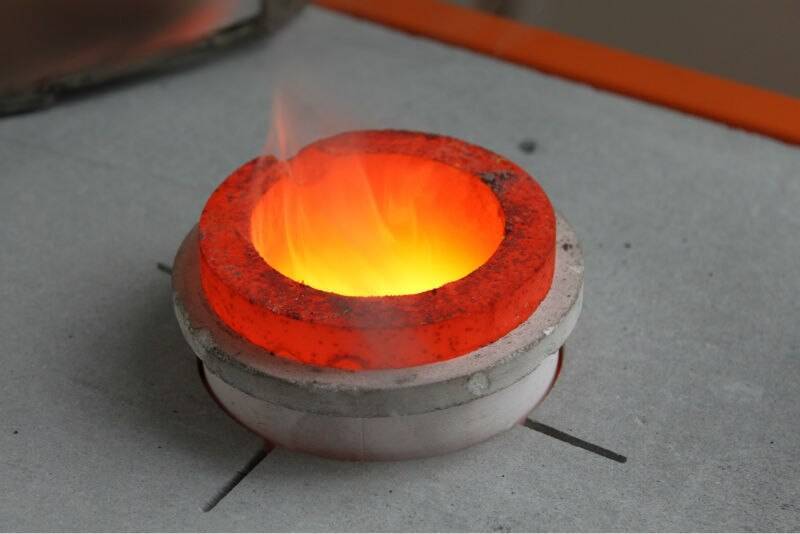 Самодельный индукционный нагреватель металла из микроволновки
