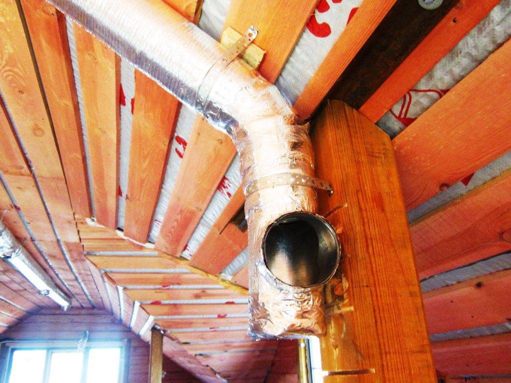 Вентиляция в деревянном доме из бревна ⋆ domastroika.com