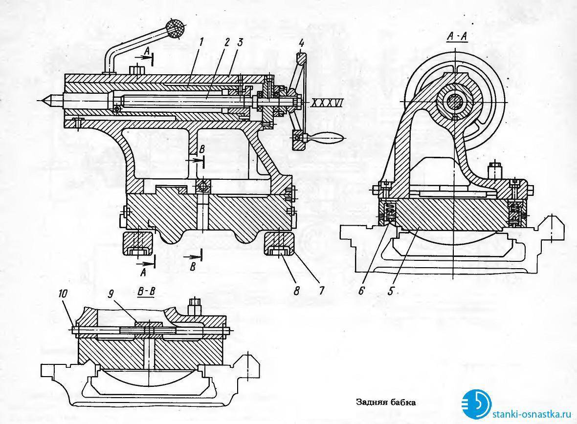 Задняя бабка токарного станка по дереву своими руками чертежи
