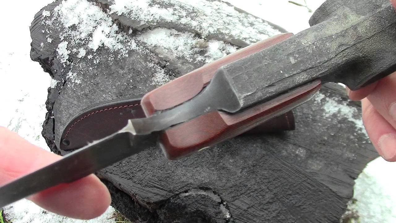 Закалка ножа в домашних условиях