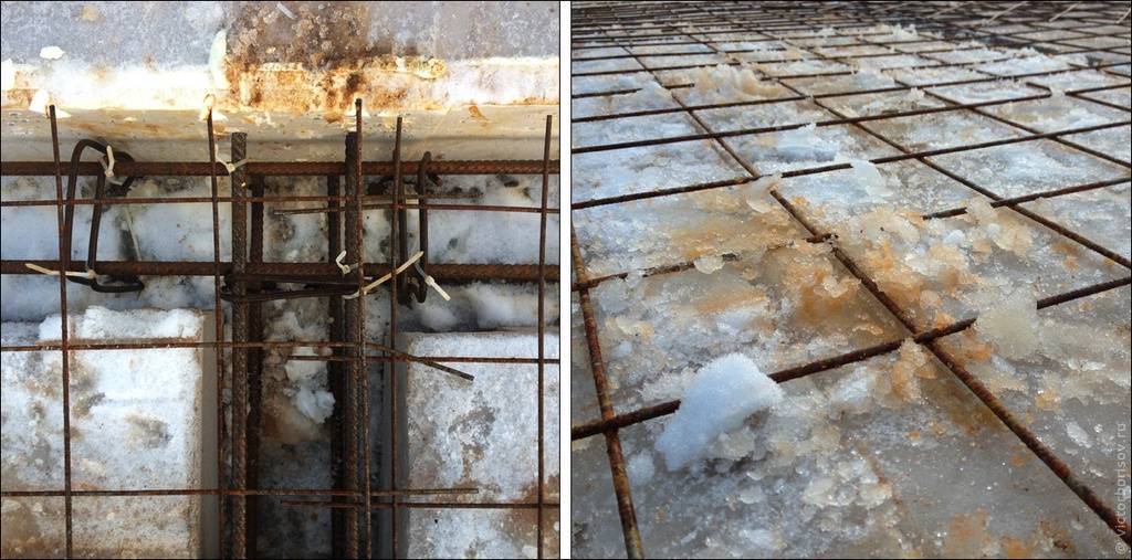 Можно ли заливать бетон зимой