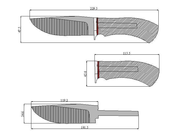 Как сделать рукоять для ножа своими руками?