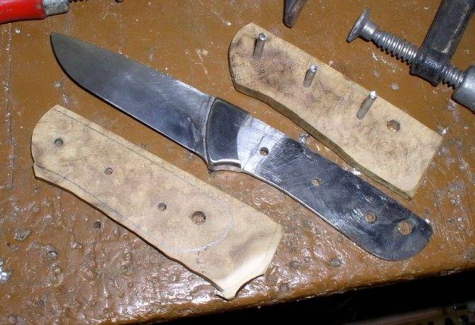 Нож из паровозного клапана: инструкция по изготовлению своими руками