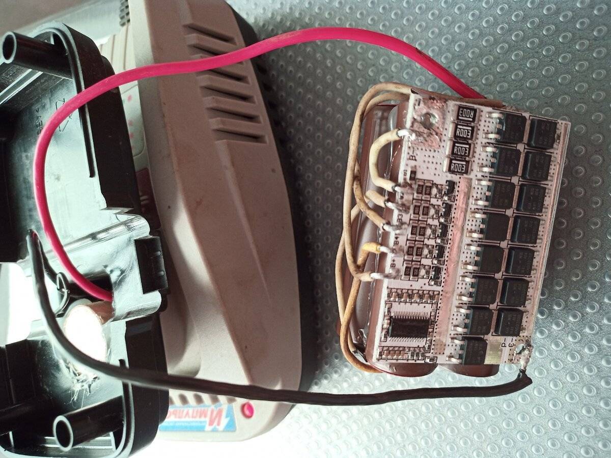 Переделка шуруповёрта на литиевые аккумуляторы
